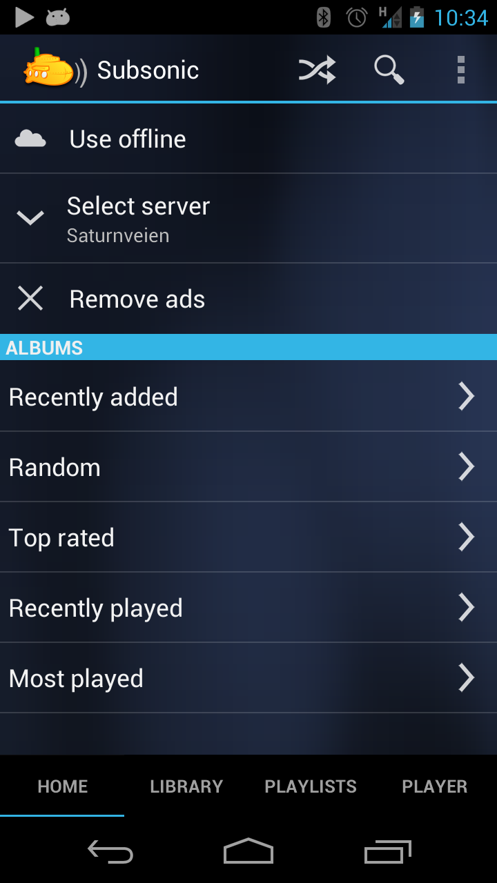 Subsonic Music Streamer - Thumbnail 2