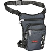 Thigh Pack, Larswon Leg Bag Thigh Pouch Bag Tactical Waist Bag Motorcycle Bag Waterproof