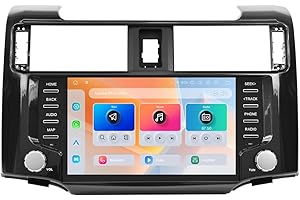 Dasaita Radio for Toyota 4Runner 2010-2023, 9" QLED Touchscreen Head Unit, Wireless CarPlay & Android Auto, Android 13, 6GB+64GB, Plug and Play Installation Kit
