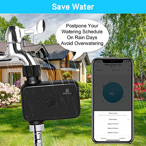 IRRIGOLD Bluetooth Sprinkler Timer, IP55 Waterproof Hose Timer Manual