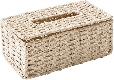 KKK Tissue Box/Woven Tissue Box Home Desktop Tabletts Kreative