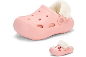 LEDINEY Toddler Classic Clogs Skin-Friendly Comfy Lightweight 丨Boys Girls Slip On Water Shoes
