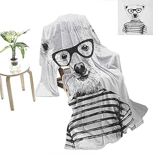 Animal Mexican Blankets Dressed Up Hipster Nerd Smart Male ...