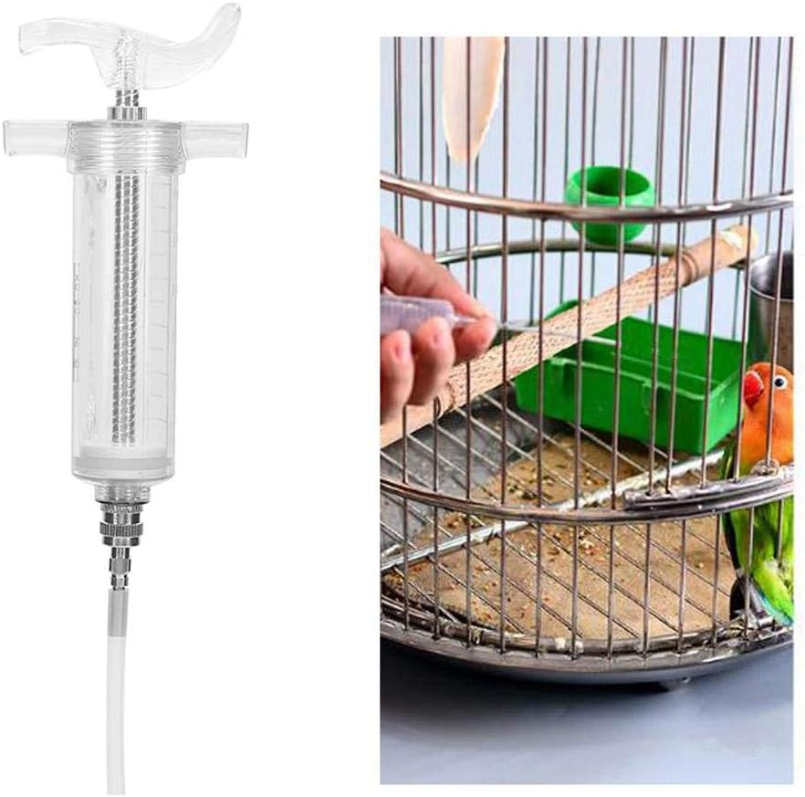 HEEPDD Birds Feeding Syringe, Parrot Hand Feeding Crop Syringe Epidemic