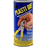 Plasti Dip Black Original Dip Can 14.5 fl oz &ndash; Peelable Multi-Purpose Rubber Coating for Tool Handles, Grips, Household Items, Auto Parts &amp; DIY Projects &ndash; Flexible, Durable, Removable Finish