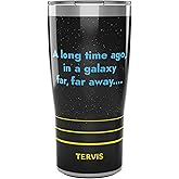 Tervis Traveler Star Wars Classic Logo Triple Walled Insulated Tumbler Travel Cup Keeps Drinks Cold & Hot, 20oz, Stainless Steel