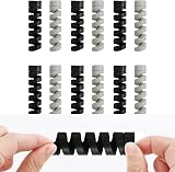 Rowwait 12pcs Silicone Cable Saver Spiral Protector Sleeve for Phone Laptop Cord view 3