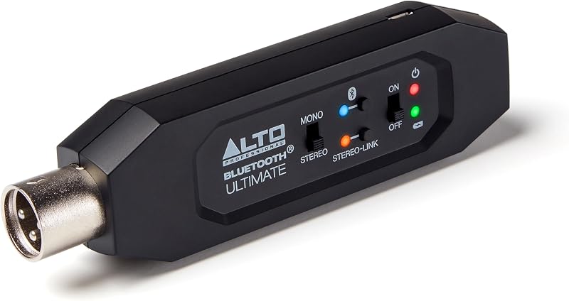 ALTO Bluetooth Ultimate XLR Receiver for Mixing Desk and Active PA Systems