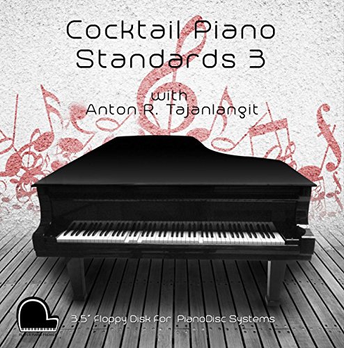 Cocktail Piano Standards 3 - PianoDisc Compatible Player Piano Music on 3.5