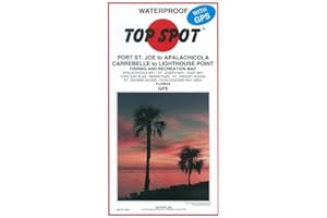 Topspot Fishing Map from Port St Joe Alalch to Lthse Point