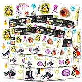 Disney Villains Stickers Party Favor Pack -- Over 200 Stickers (Party Supplies Set)