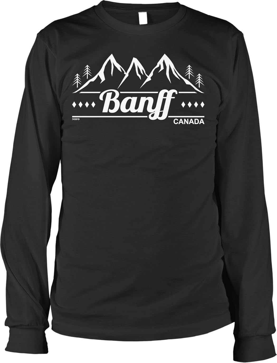 NOFO Clothing Co Banff, Canada Men's Long Sleeve Shirt