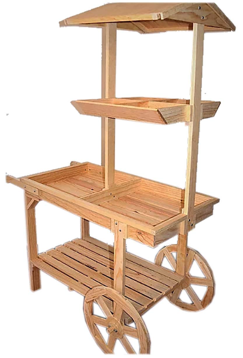 Carreta de madera, candy bar desmontable: Amazon.com.mx: Handmade