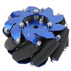 4in Mecanum Wheel Aluminum Right Wheel,45 Degree