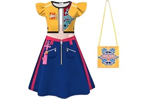 Demon Hunters Costume Girls Hunters Dress Costume Kids Halloween Christmas Performance Demon Dress Up Outfit