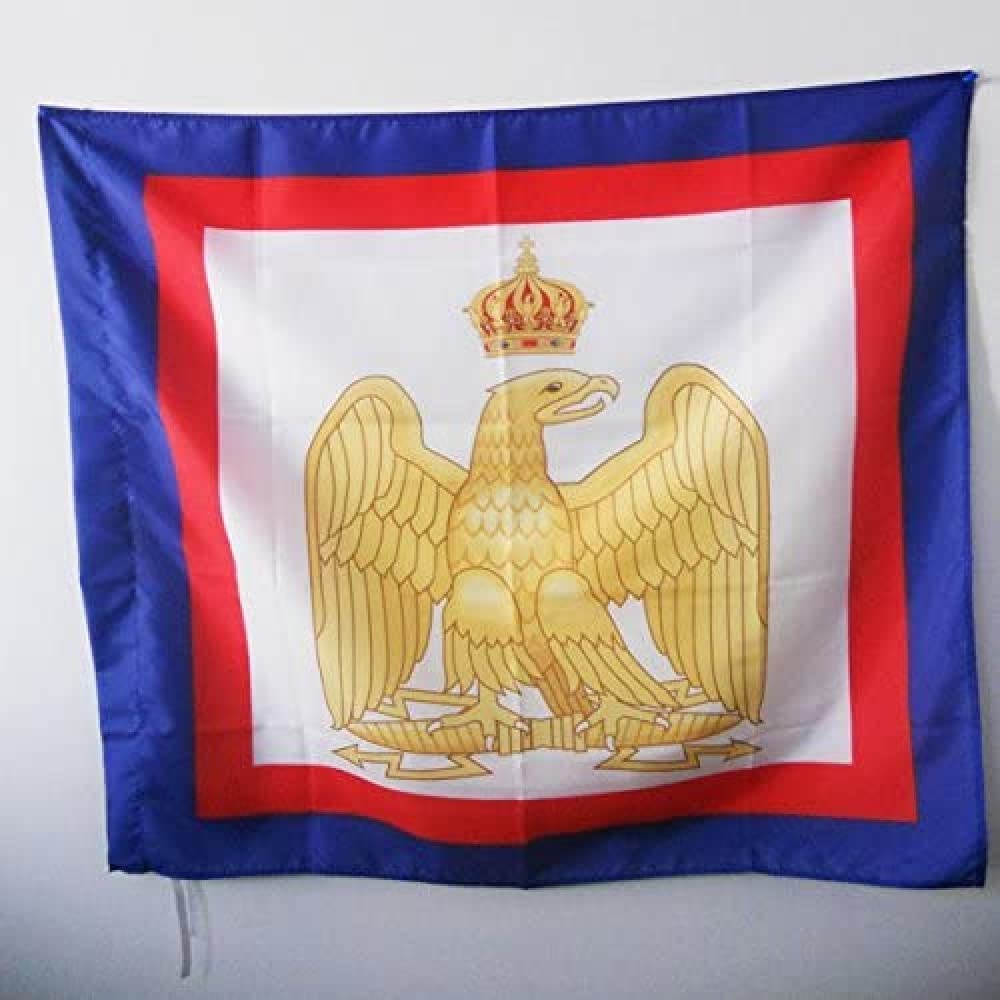 AZ FLAG - Napoléon Bonaparte Flag - 3x3 Ft - 100% Polyester Napoleon 1 Banner with Sleeve - Fade Resistant - Vivid Colors - 3' x 3' Feet - 90x90 Cm