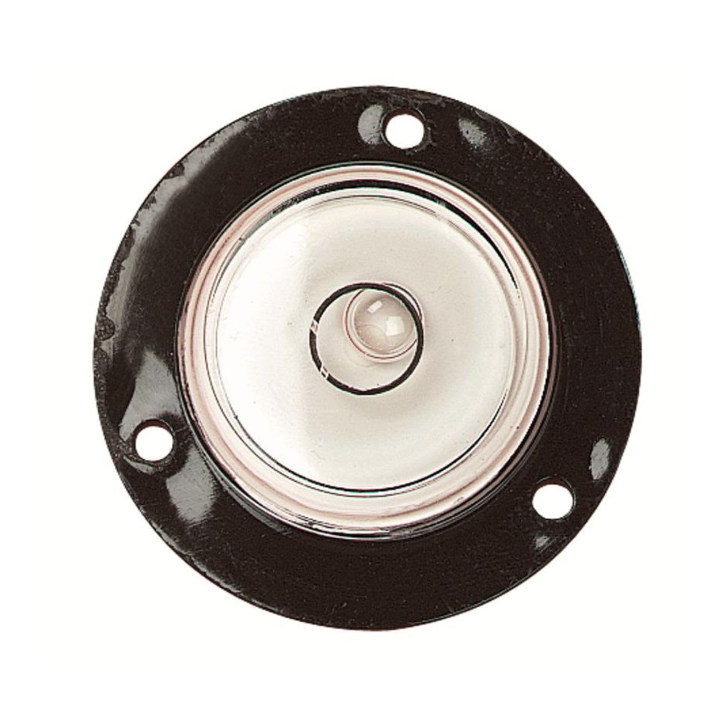 Starrett Bull’s Eye Circular Level - BE-1 44mm Sturdy Plastic 360˚ Sight View Spirit Level - Circular Bubble with 1 Vial 3 Mounting Holes