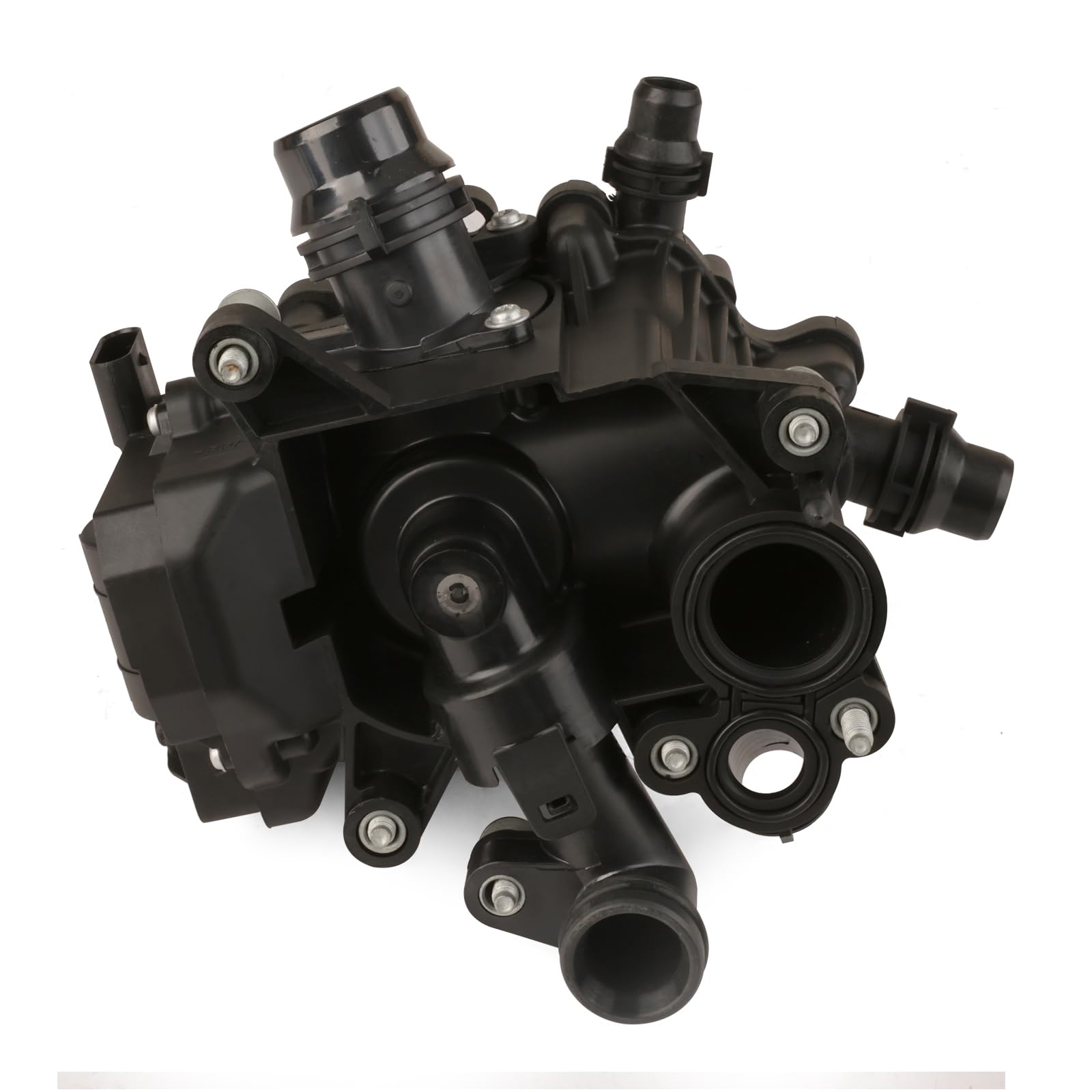 Photo 1 of MITZONE Engine Coolant Thermostat Housing Heat Manage Module compatible with 2017-2021 BMW X3 X4 230i 330e 330i 430i 530e 530i 740e xDrive B46 B48 2.0L Replace 11537644811