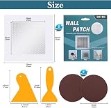 Tahikem 8x8 inch Wall Repair Patch Pack of 5 Aluminum Self Adhesive Patches view 6