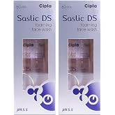 Cipla Sas_lic DS Foaming Face Wash (60ml) (pack of 2) | salicylic acid face wash