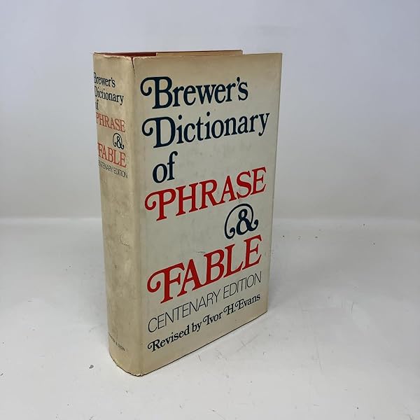 洋書 dictionary - Brewers&#39; Dictionary of Phrase and Amazon.com: Brewer's Dictionary of Phrase and Fable