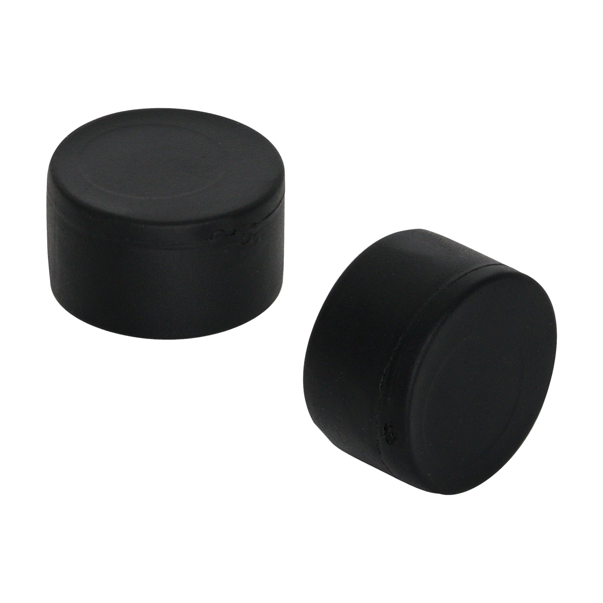 Rubber Coated N42 Neodymium Magnet for Arts, Crafts, Model Making, DIY, Hobbies, Office and Home - 16.4mm dia x 9.3mm thick - 5.9kg Pull - Pack of 2