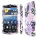 Pantech Discover Case, EMPIRE Full Coverage Morning Lilac Garden Purple Flower Case for Pantech Discover P9090
