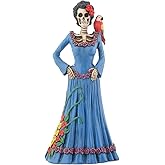 Day of The Dead Dod Blue Lady Figurine