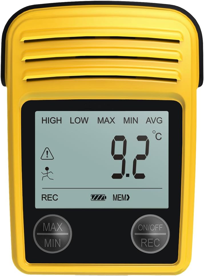 Portable Temperature Thermometer Data Logger