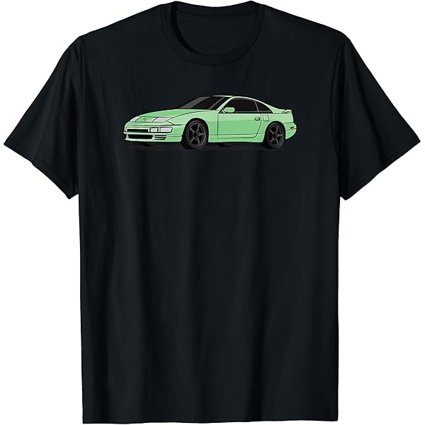 Amazon.com: Fairlady Z 300zx Z32 Minty Graphic Zip Hoodie