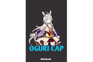 Ogurri Cap Uma Mussume Pretty Derbby Notebook: Diary, Matte Finish Cover, Planner, Journal, 6x9 120 Pages, Lined College Rule