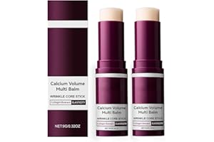 Calcium Volume Multi Balm, Wrinkle Core Stick, Korean Collagen Moisturing Stick, Anti-aging, Hydrating, Firming Skin, Suitabl