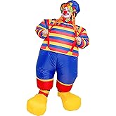 ELECLAND Inflatable Costume, Halloween Carnival Decoration Blow Up Costume for Adult Party Decoration
