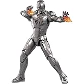 HiPlay ZD Toys Collectible Figure Full Set: Anniversary Series Non-Luminous Version: Iron Man MK2 (1906-02), 1:10 Scale Miniature Action Figurine BFGGTXMK2
