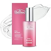 DR. BELMEUR Pink Blemish Calming Serum (1.7fl oz) - Hydrating, Soothing Korean Skin Care for Sensitive Skin. Vegan Hyaluronic Acid, Niacinamide.