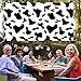 Cow Print Backdrop Banner Cow Farm Animal Themed Party Favor Cow Print Party Decorations Western Cowboy Party Backdrop Banner for Farm Animal Party Picnic Supplies, 72.8 x 43.3 Inch