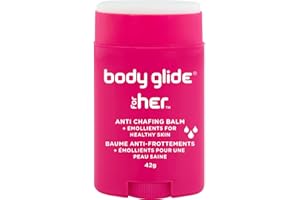 Body Glide for Her Moisturizing Anti Chafe Balm Stick (for Canadian Sale Only)