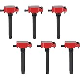 MSD 82736 Ignition Coils Blaster Series, Red, 6-pack