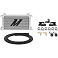 Mishimoto MMTC-WRA-07 Transmission Cooler Compatible With Jeep Wrangler JK 2007-2017 Silver