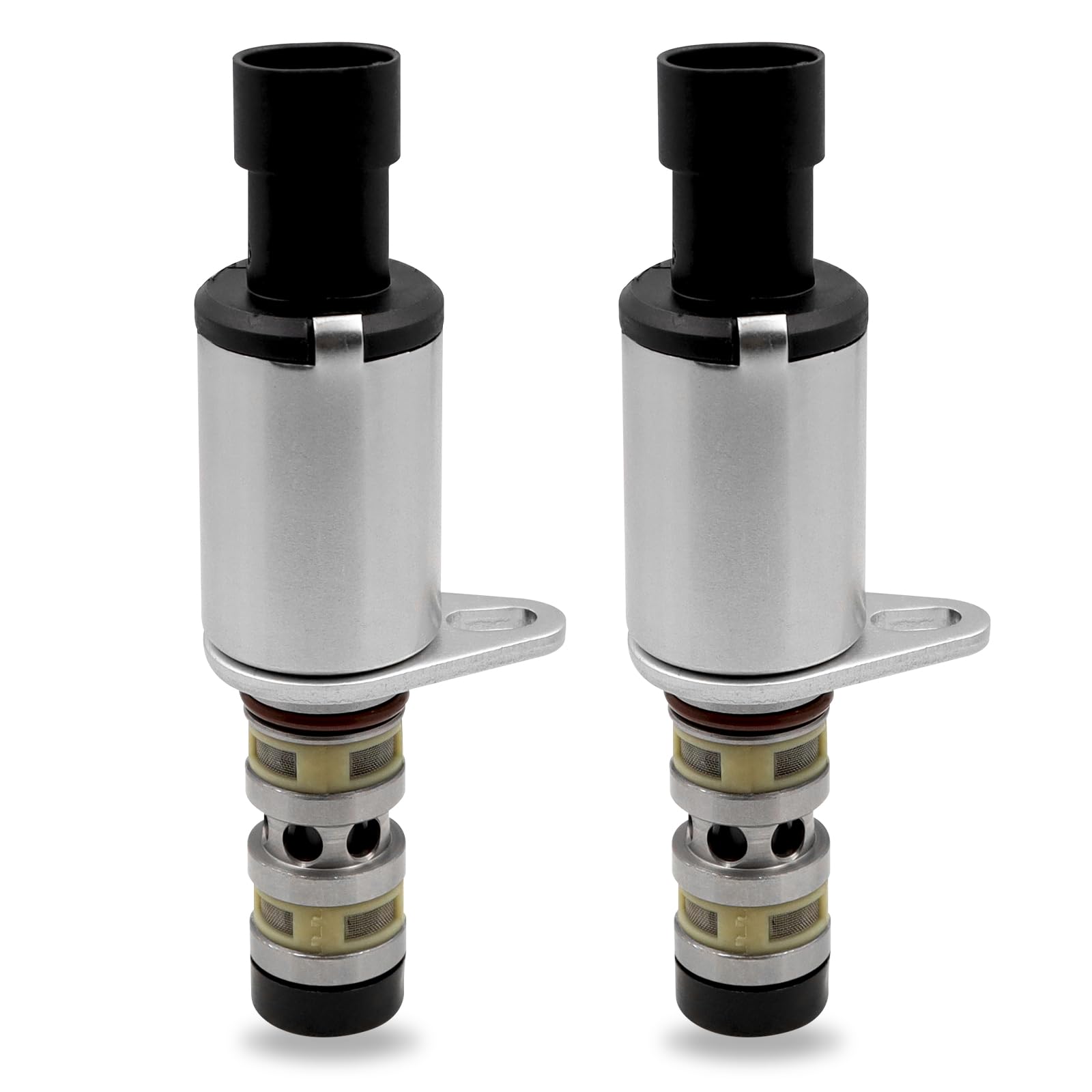 Photo 1 of Camshaft Engine Oil Control Variable Valve Timing VVT Solenoid, Compatible with Chevy Aveo Cruze Sonic Trax for Astra for Pontiac G3 for Saturn, Replace# 12992408 55567050 918-006 (2PCS)