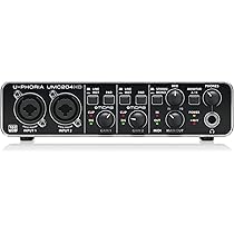 Interface de Áudio Behringer UMC204HD U-Phoria : Amazon.com.br