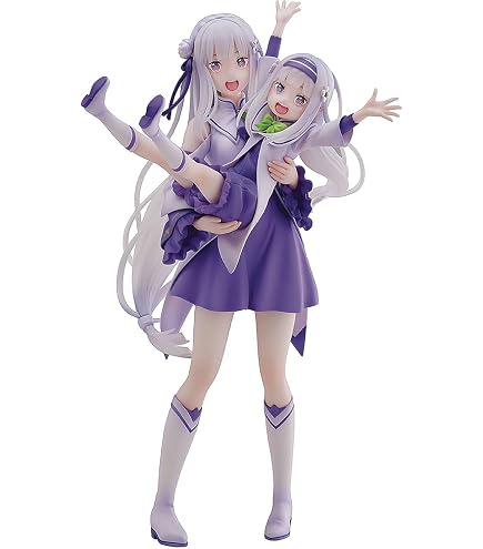 EMILIO GARCIA エミリオガルシア アートフィギュア　留之助商店 Amazon.com: QAHEART Emilia Figure Re 0 Statue Model, 20cm Penguin