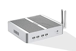 KINGDEL Fanless Mini PC, Powerful Mini Desktop