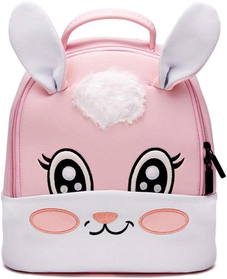 Toddler Kids Backpack Child Cute Zoo Sidekick Bag Preschool Cartoon 3D Embroidery Backpack Boys
