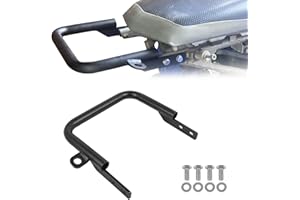 KKZOL Rear Grab Bar Wheelie Bar Compatible with Yamaha Raptor 660 660R 2001-2005 ATV Rear Grab Bar Bumper(Black)