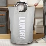 Armo Home 90L Large Laundry Basket Foldable Collapsible Freestanding view 2