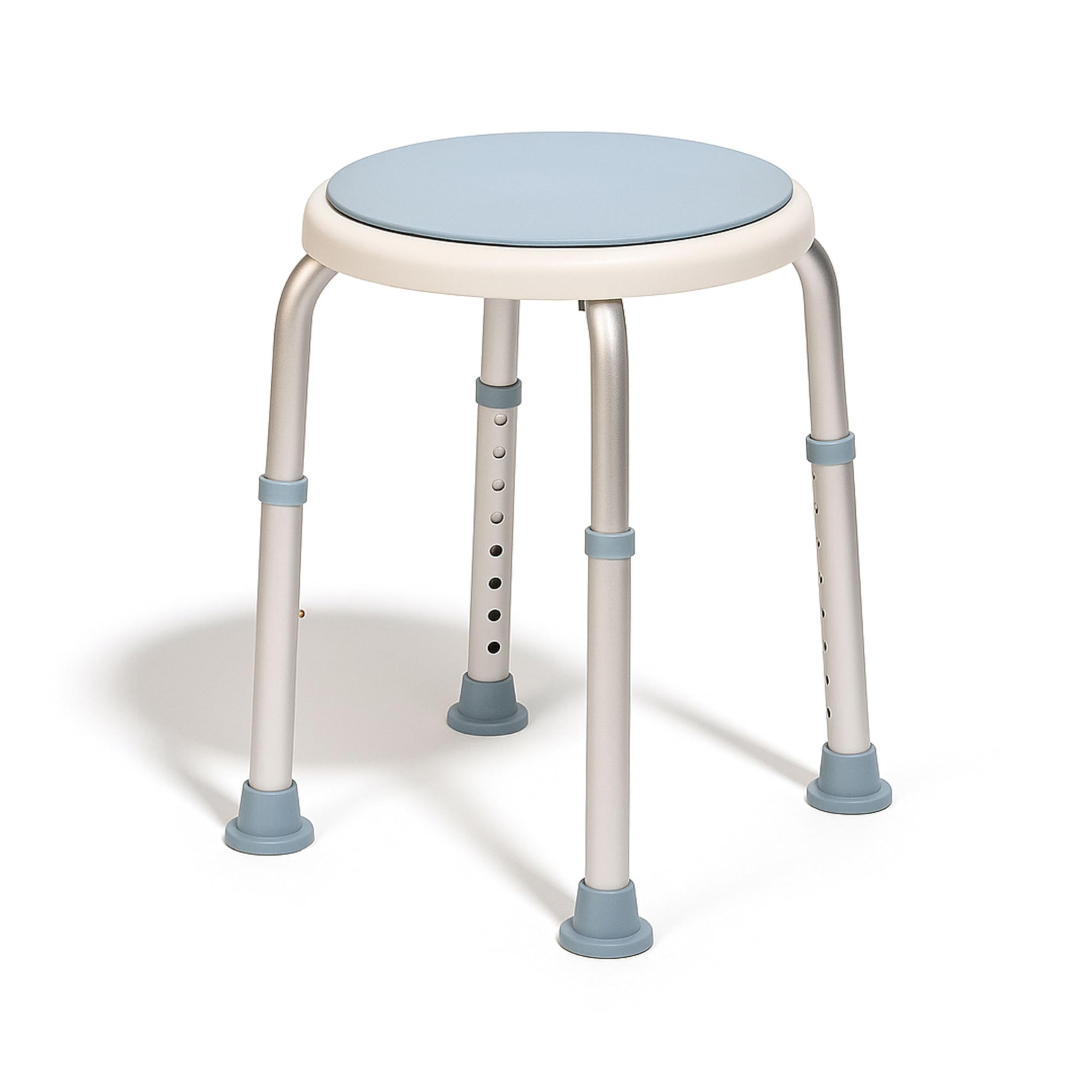Drive Rotating Rounded Bath / Shower Stool with Swivel Seat