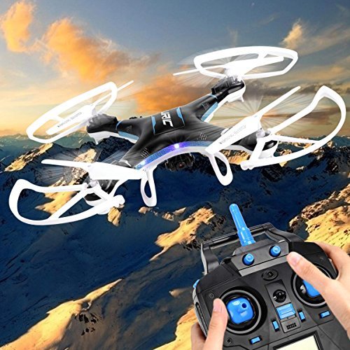 JJRC H5P 2.4GHz 6 Axis Gyro Drone 4 Channels 3D Roll Headless RC Quadcopter with 2.0MP HD Camera Black
