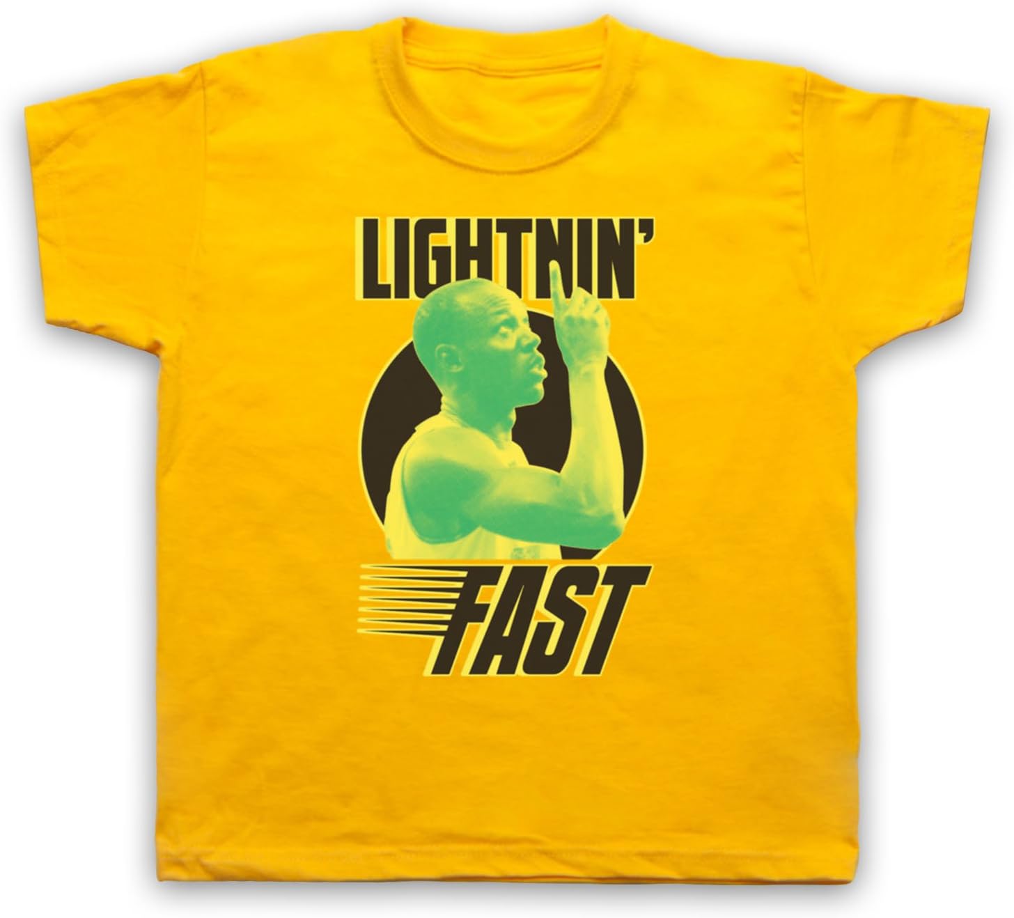 Inspired Apparel Inspired by Bolt Lightning Fast Jamaican Sprinter Legend Unofficial Kids T-Shirt