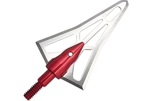 Flying Swifts Hunting Broadheads 12PK Cutting Blade Archery Broadhead 100or125 Grain Screw-in Arrow Heads Arrow Tips Compatible with Traditional Bows and Compound Bow